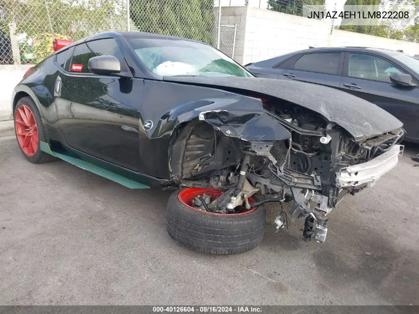 JN1AZ4EH1LM822208 2020 Nissan 370Z Base 6-Speed Manual