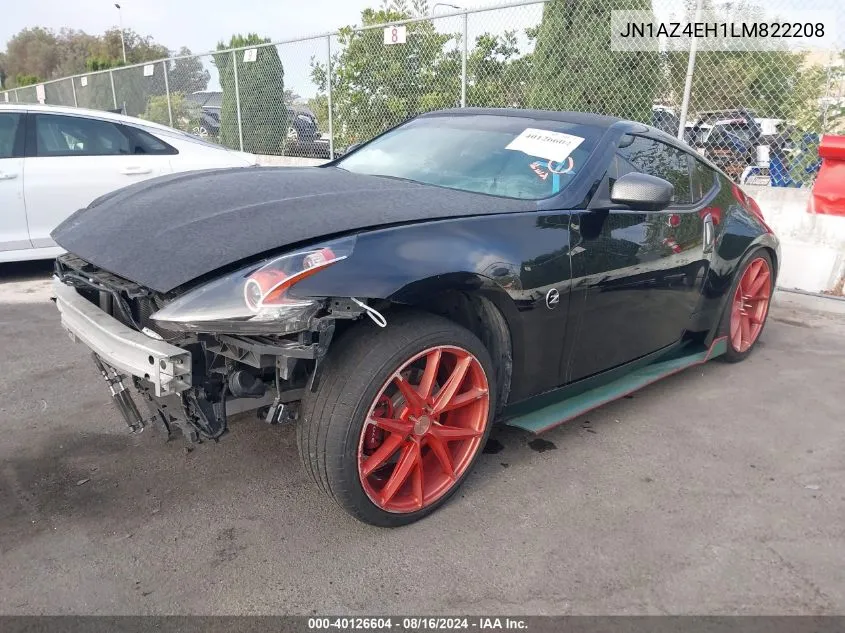 JN1AZ4EH1LM822208 2020 Nissan 370Z Base 6-Speed Manual