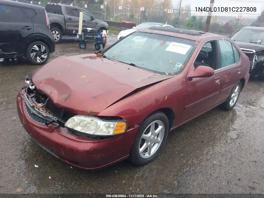 1N4DL01D81C227808 2001 Nissan Altima Se