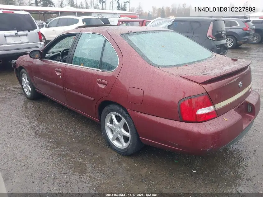 1N4DL01D81C227808 2001 Nissan Altima Se