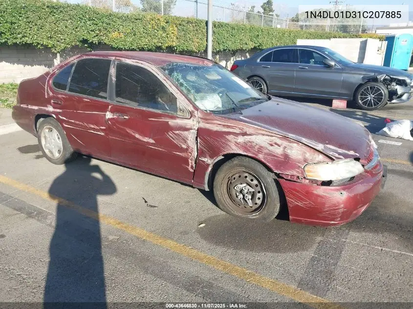 1N4DL01D31C207885 2001 Nissan Altima Gxe