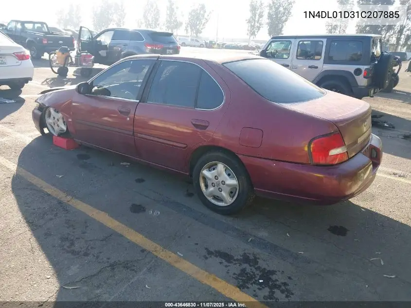 1N4DL01D31C207885 2001 Nissan Altima Gxe