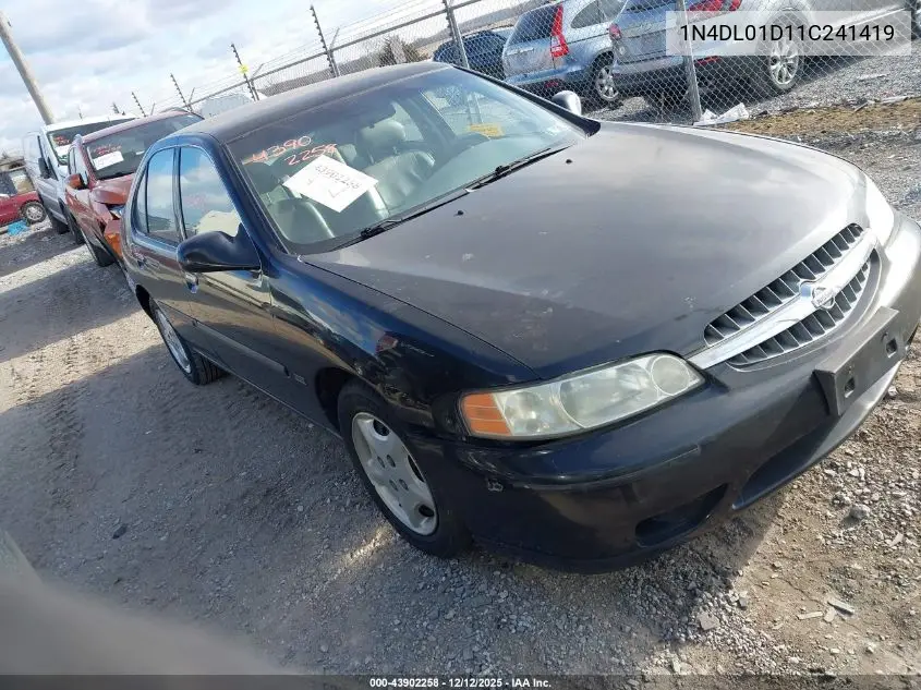 1N4DL01D11C241419 2001 Nissan Altima Gxe