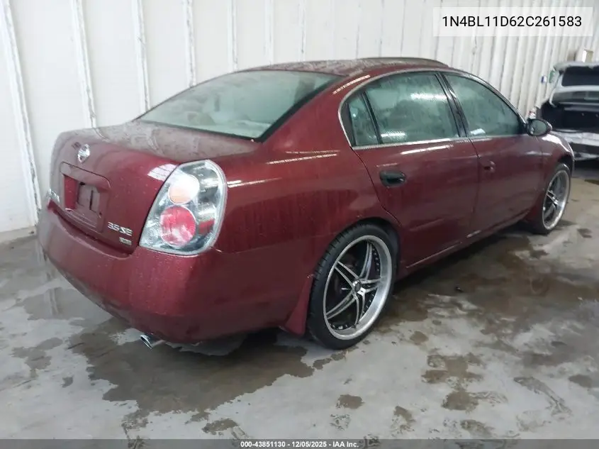 1N4BL11D62C261583 2002 Nissan Altima 3.5 Se