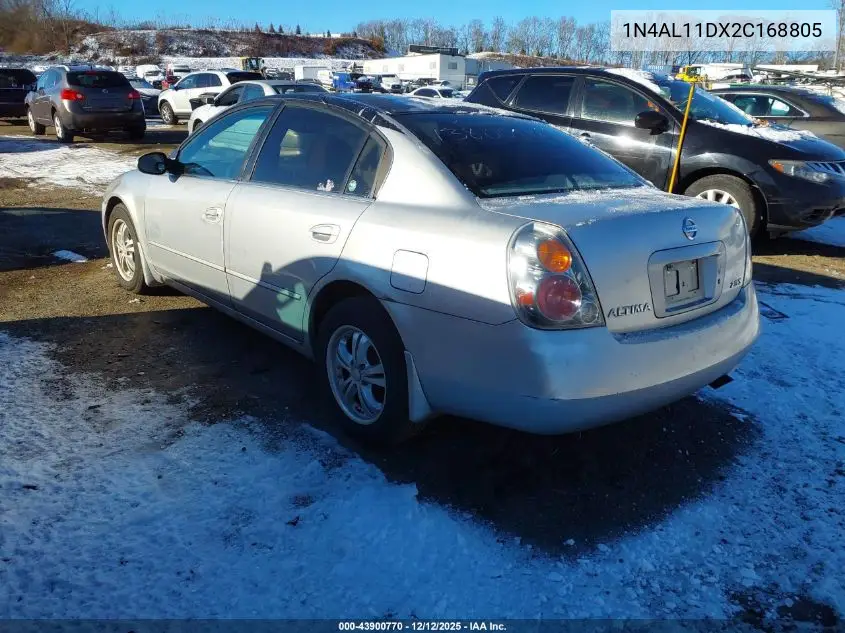 1N4AL11DX2C168805 2002 Nissan Altima 2.5 S