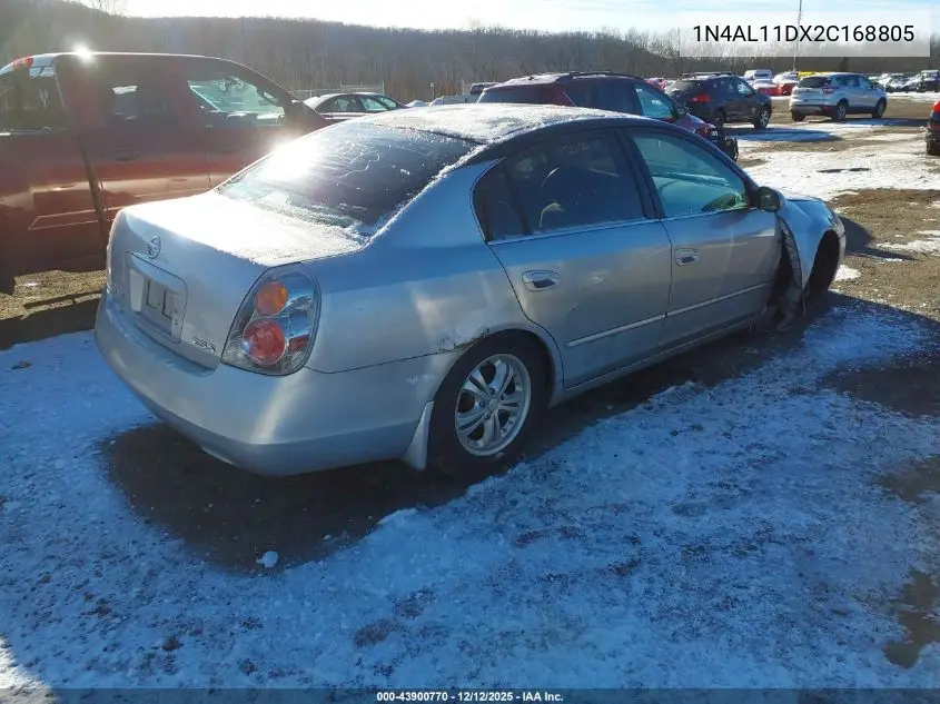 1N4AL11DX2C168805 2002 Nissan Altima 2.5 S