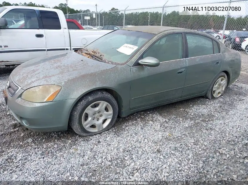 1N4AL11D03C207080 2003 Nissan Altima 2.5 S