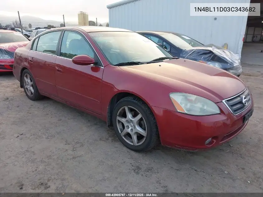 1N4BL11D03C343682 2003 Nissan Altima 3.5 Se