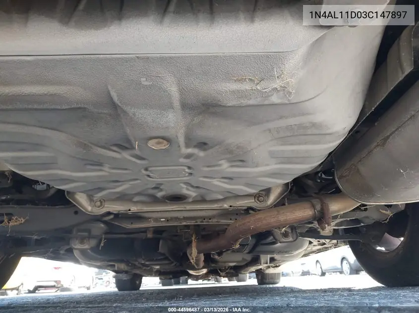 2003 Nissan Altima 2.5 S VIN: 1N4AL11D03C147897 Lot: 44596487