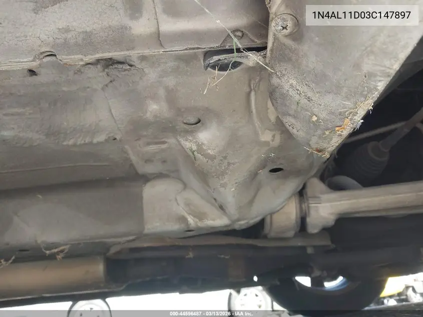 2003 Nissan Altima 2.5 S VIN: 1N4AL11D03C147897 Lot: 44596487