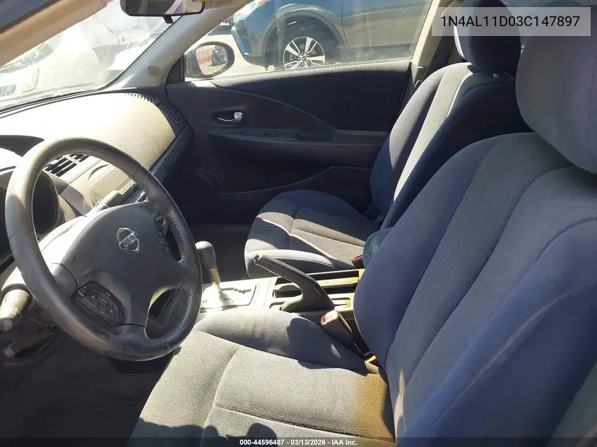 2003 Nissan Altima 2.5 S VIN: 1N4AL11D03C147897 Lot: 44596487