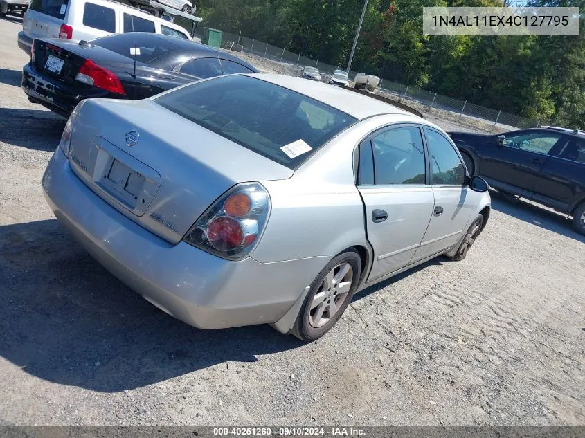 1N4AL11EX4C127795 2004 Nissan Altima 2.5 Sl