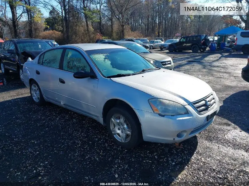 1N4AL11D64C172059 2004 Nissan Altima 2.5 S