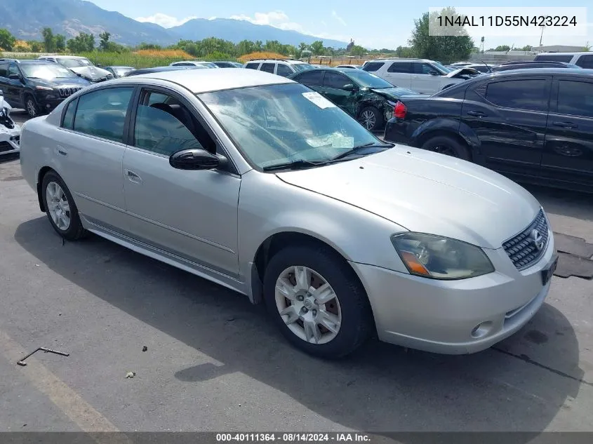 2005 Nissan Altima 2.5 S VIN: 1N4AL11D55N423224 Lot: 40111364