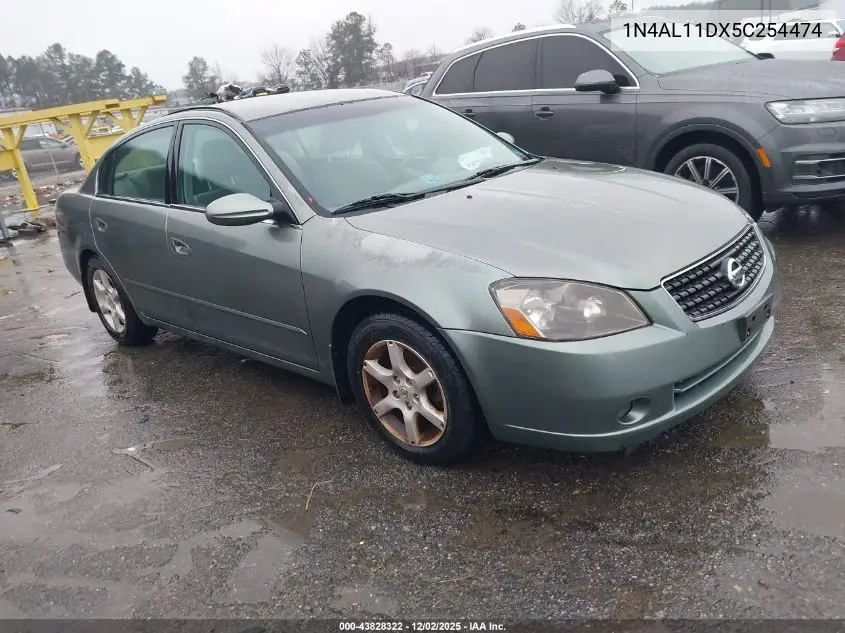 1N4AL11DX5C254474 2005 Nissan Altima 2.5 S
