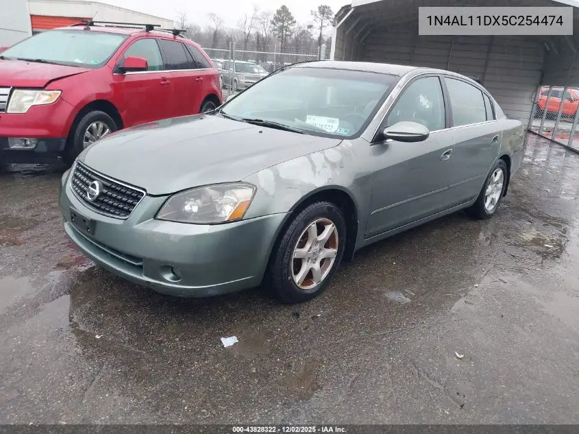 1N4AL11DX5C254474 2005 Nissan Altima 2.5 S