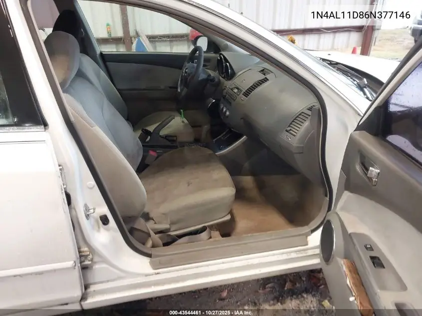 1N4AL11D86N377146 2006 Nissan Altima 2.5 S