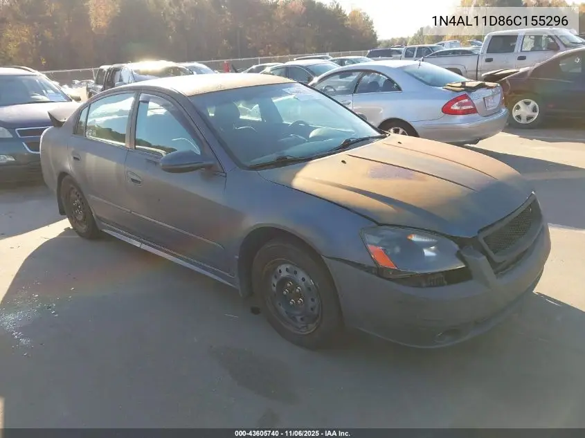 1N4AL11D86C155296 2006 Nissan Altima 2.5 S