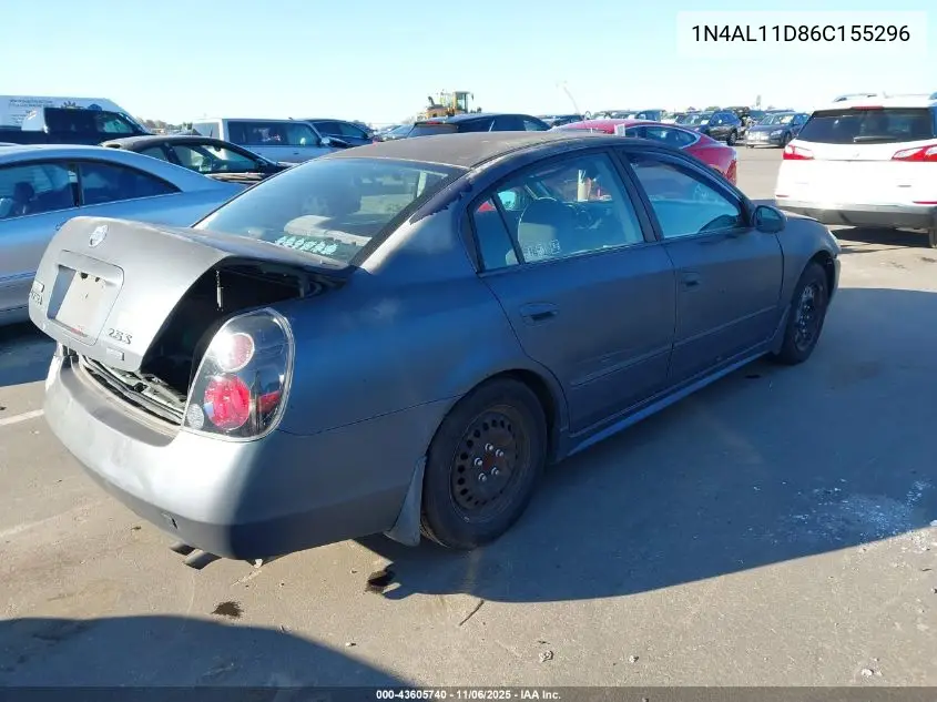 1N4AL11D86C155296 2006 Nissan Altima 2.5 S