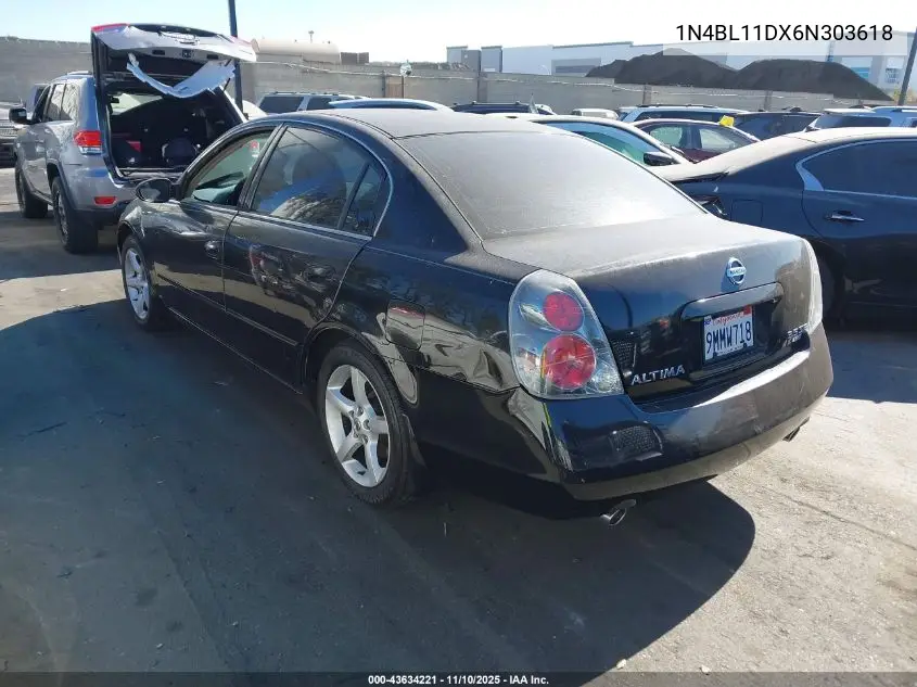 1N4BL11DX6N303618 2006 Nissan Altima 3.5 Se