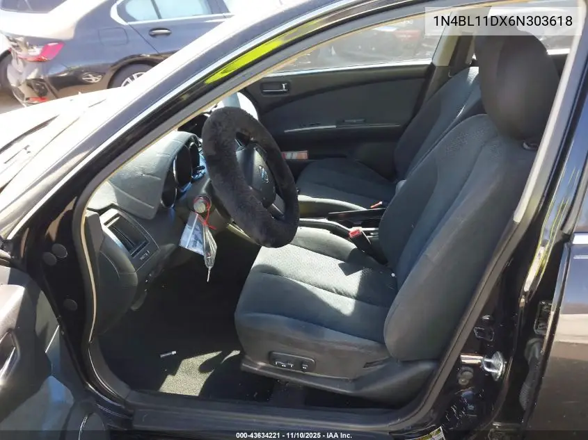 1N4BL11DX6N303618 2006 Nissan Altima 3.5 Se