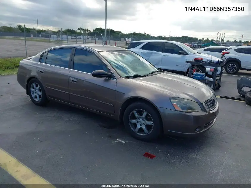 1N4AL11D66N357350 2006 Nissan Altima 2.5 S