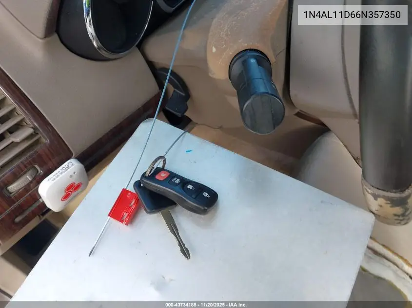 1N4AL11D66N357350 2006 Nissan Altima 2.5 S