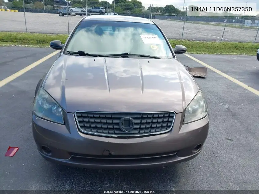 1N4AL11D66N357350 2006 Nissan Altima 2.5 S