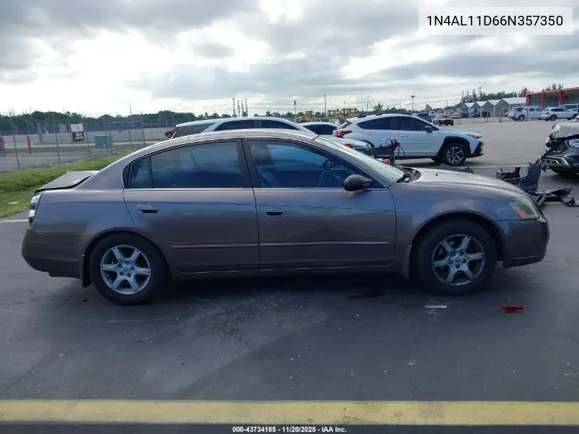 1N4AL11D66N357350 2006 Nissan Altima 2.5 S