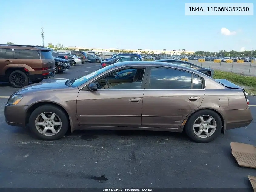 1N4AL11D66N357350 2006 Nissan Altima 2.5 S