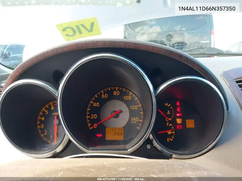 1N4AL11D66N357350 2006 Nissan Altima 2.5 S