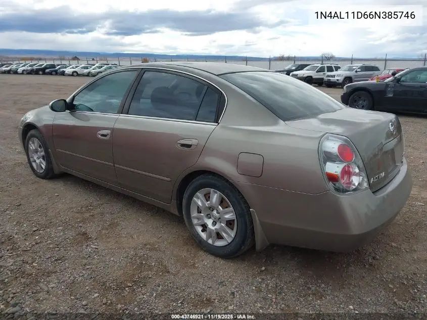 1N4AL11D66N385746 2006 Nissan Altima 2.5 S