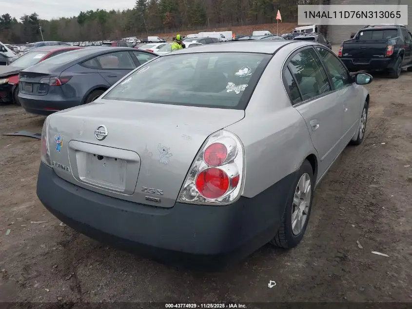 1N4AL11D76N313065 2006 Nissan Altima 2.5 S