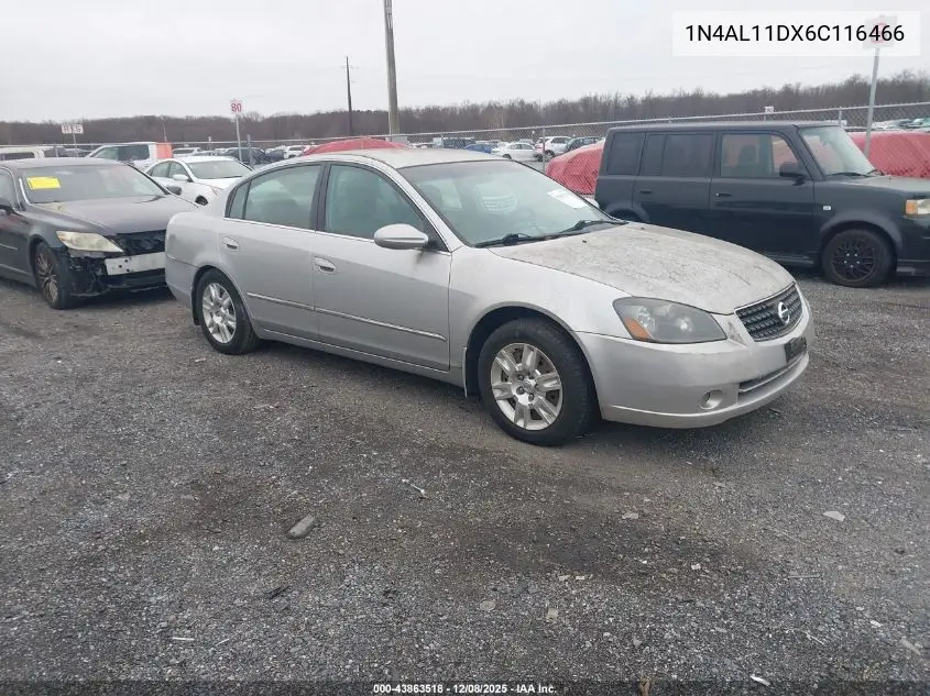 1N4AL11DX6C116466 2006 Nissan Altima 2.5 S