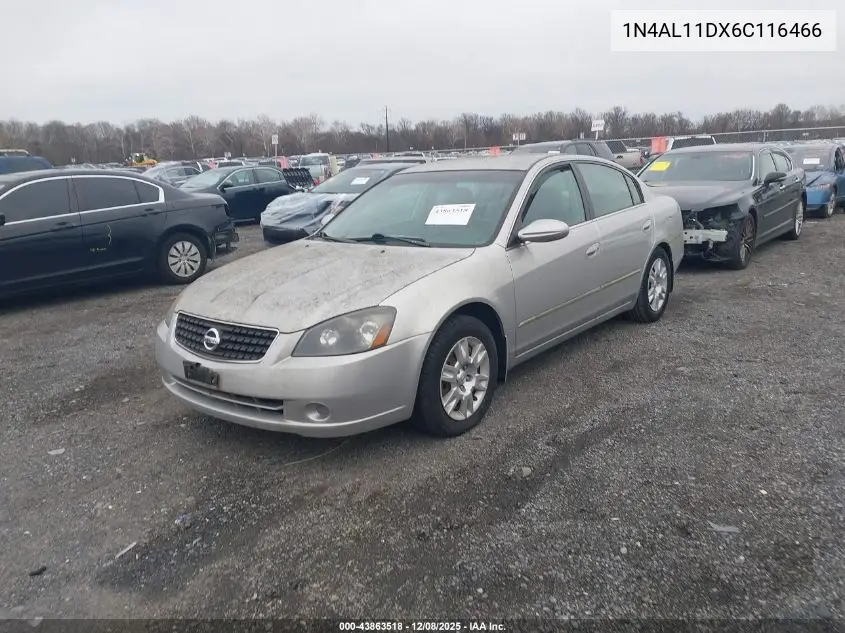 1N4AL11DX6C116466 2006 Nissan Altima 2.5 S