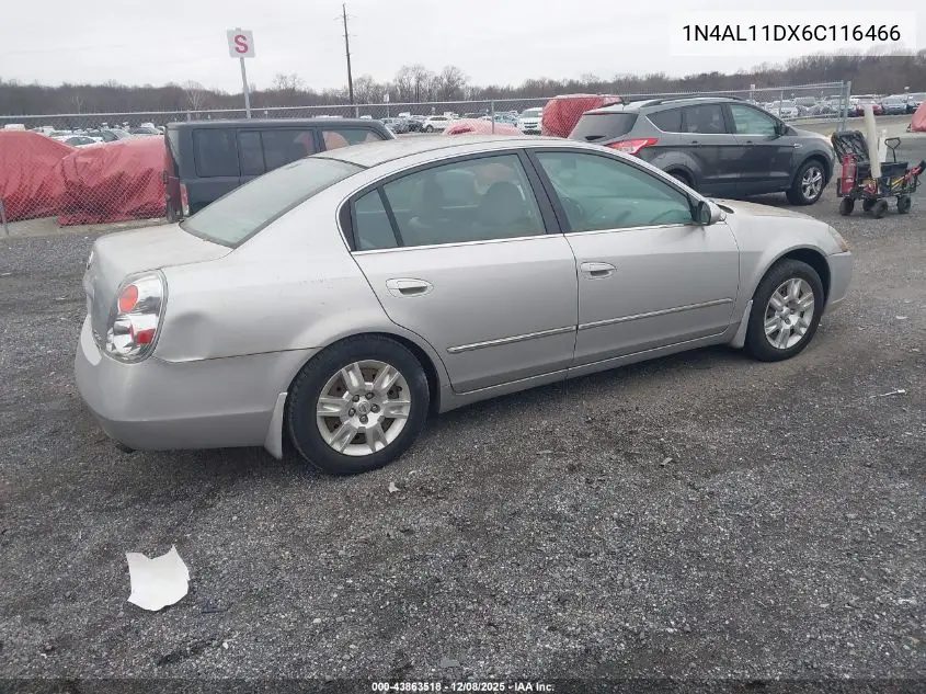 1N4AL11DX6C116466 2006 Nissan Altima 2.5 S