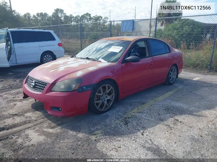 1N4BL11DX6C112566 2006 Nissan Altima 3.5 Se-R