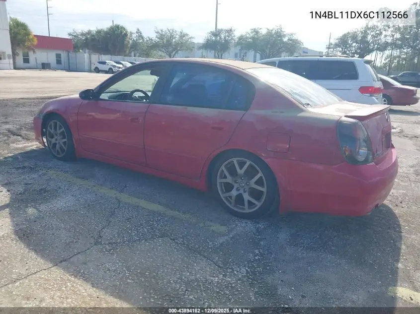 1N4BL11DX6C112566 2006 Nissan Altima 3.5 Se-R