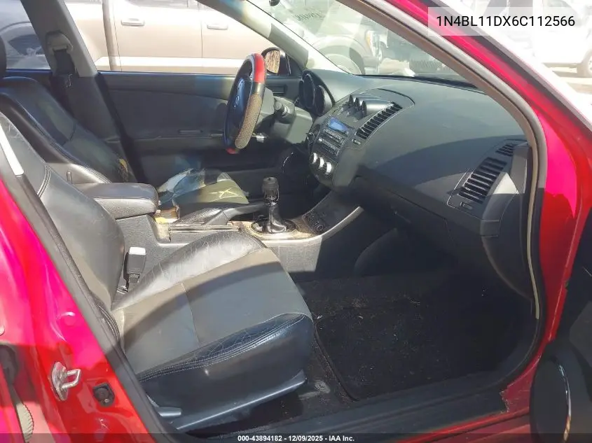 1N4BL11DX6C112566 2006 Nissan Altima 3.5 Se-R