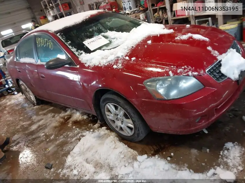 1N4AL11D06N353195 2006 Nissan Altima 2.5 S