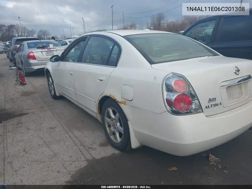 1N4AL11E06C201308 2006 Nissan Altima 2.5 S