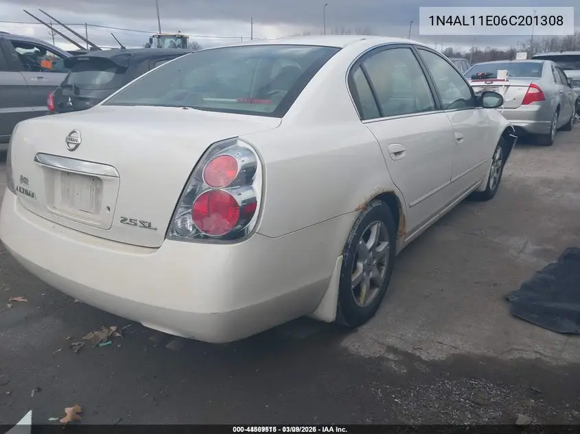 1N4AL11E06C201308 2006 Nissan Altima 2.5 S