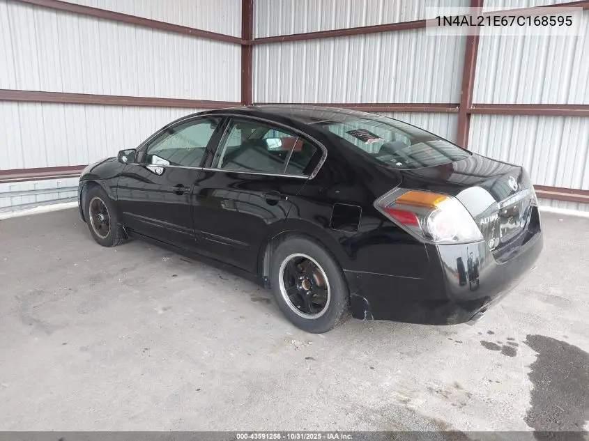 1N4AL21E67C168595 2007 Nissan Altima 2.5 S
