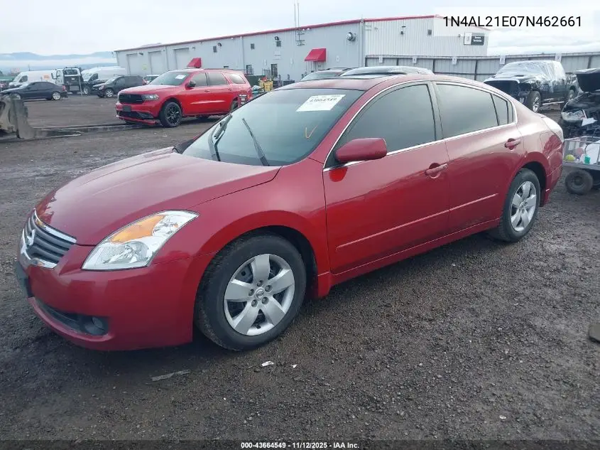 1N4AL21E07N462661 2007 Nissan Altima 2.5 S