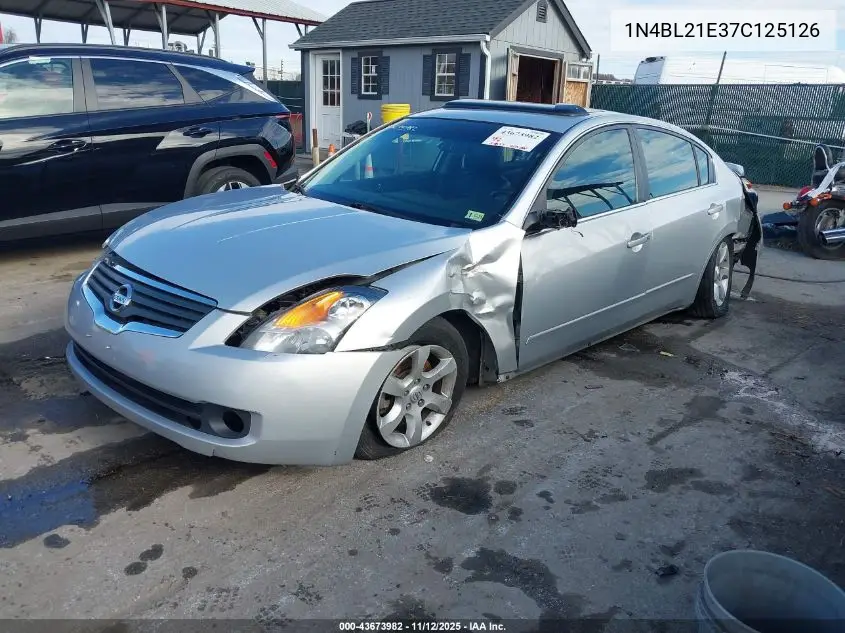 1N4BL21E37C125126 2007 Nissan Altima 3.5 Sl