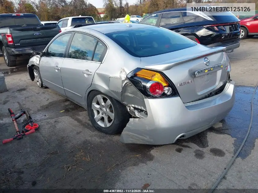 1N4BL21E37C125126 2007 Nissan Altima 3.5 Sl