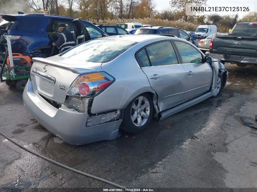 1N4BL21E37C125126 2007 Nissan Altima 3.5 Sl