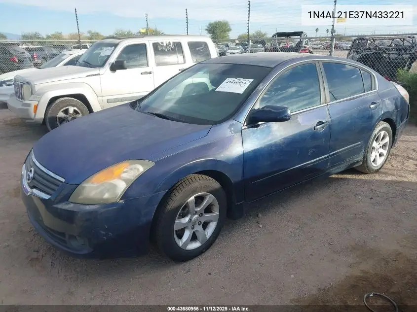 1N4AL21E37N433221 2007 Nissan Altima 2.5 S