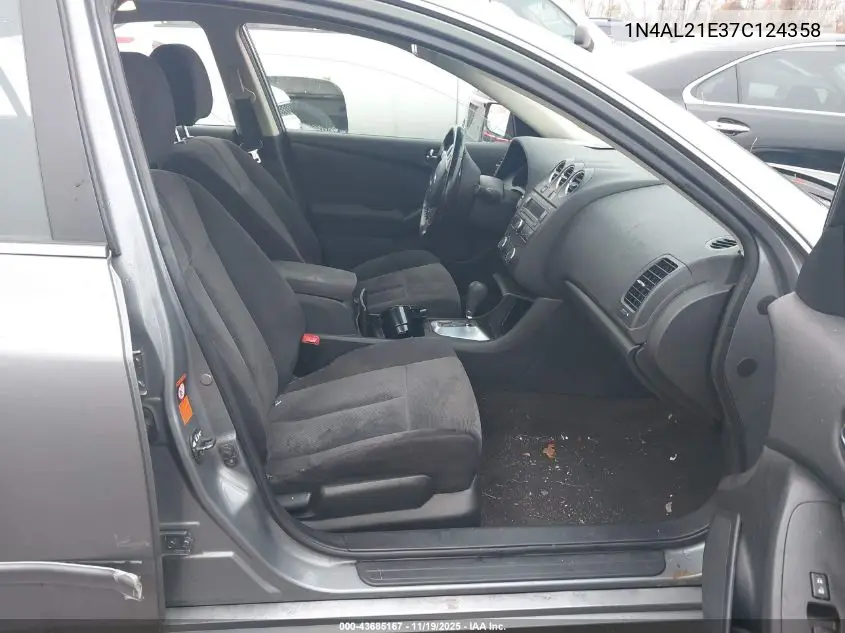 1N4AL21E37C124358 2007 Nissan Altima 2.5 S