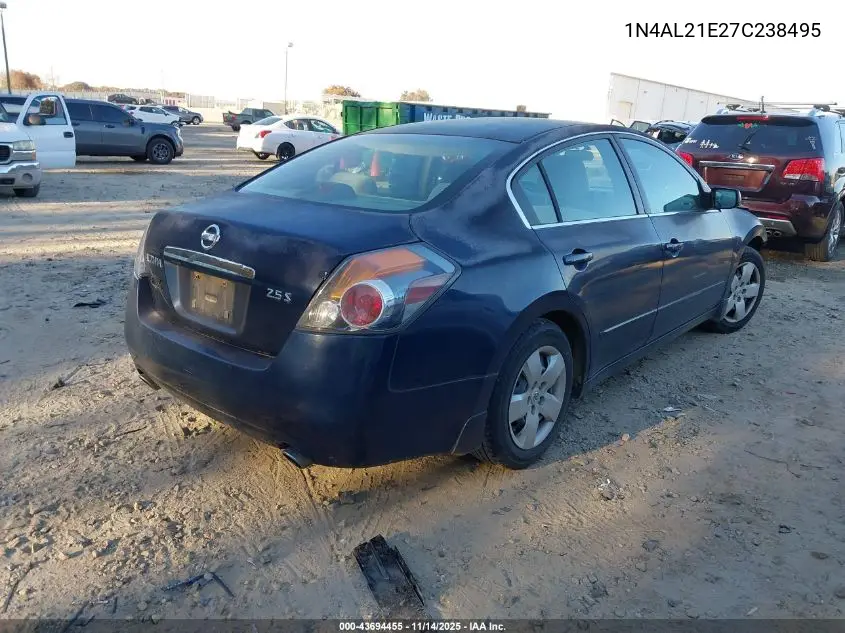 1N4AL21E27C238495 2007 Nissan Altima 2.5 S
